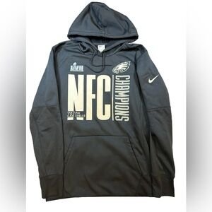 Nike Philadelphia Eagles NFC Champions Hoodie-Super Bowl LVII-Medium